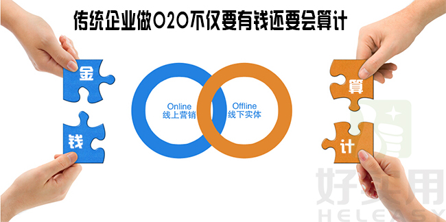 传统企业做O2O不仅要有钱还要会算计