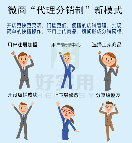 微商“代理分销制”新模式