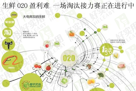 生鲜O2O盈利难 一场淘汰接力赛正在进行中