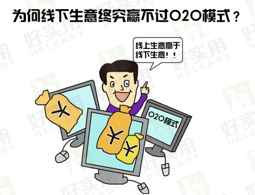 为何线下生意终究赢不过O2O模式?